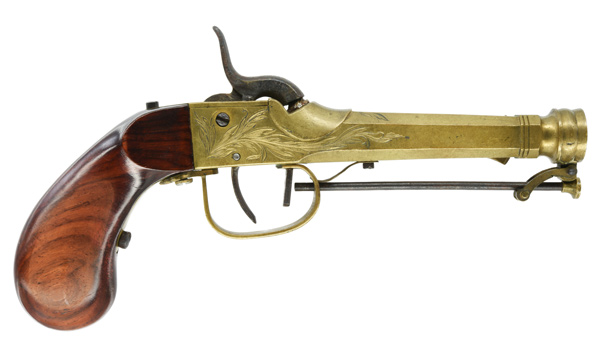 管打式古式銃 真鍮ドントル銃 (GU-090220)｜火縄銃・洋式古式銃の販売